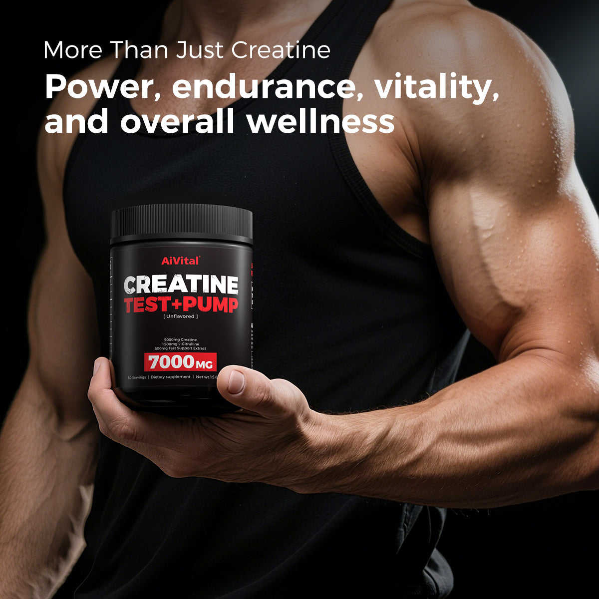 AiVital Creatine Powder for Men